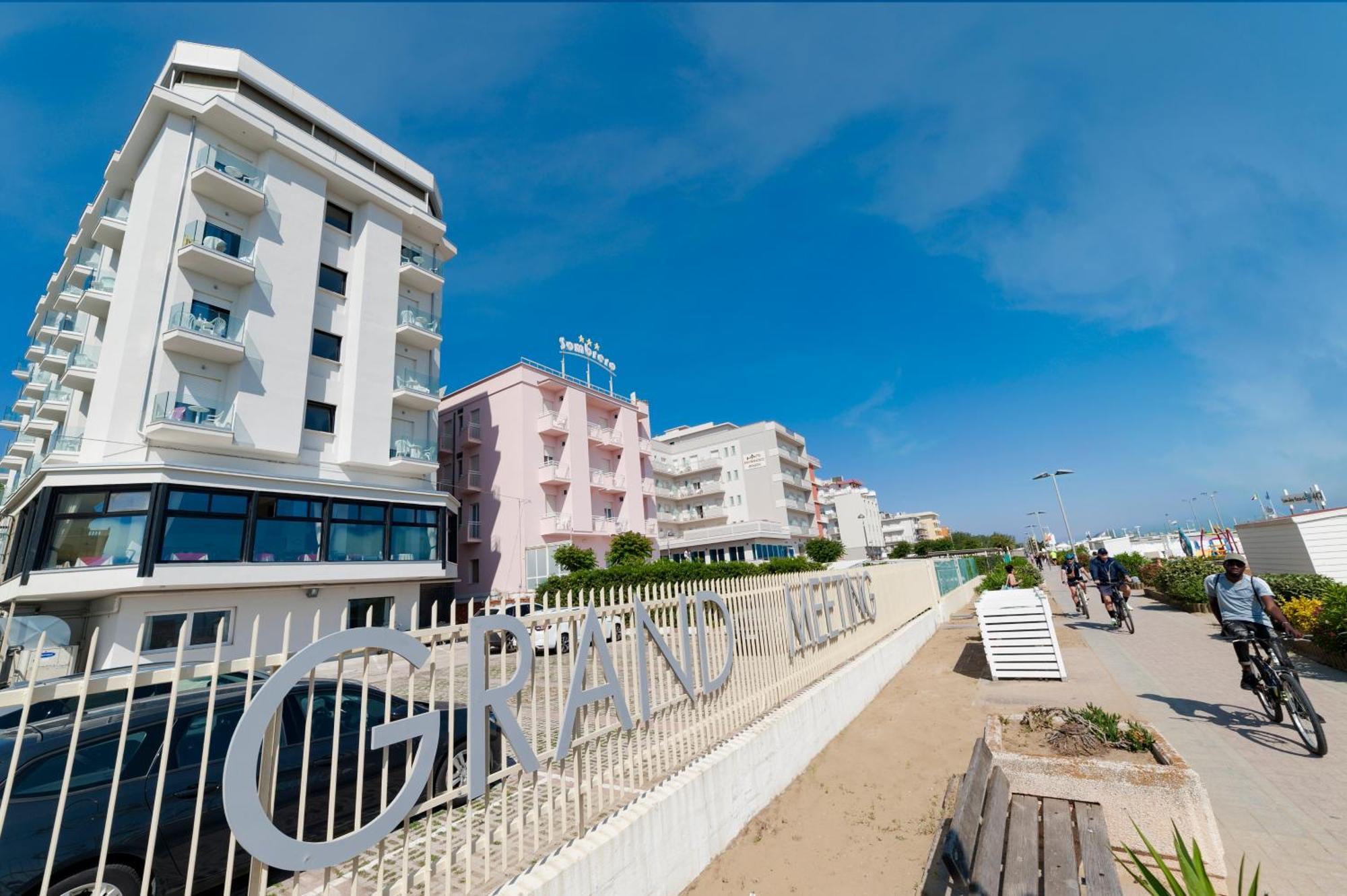 Grand Meeting Hotel Rimini Exteriör bild