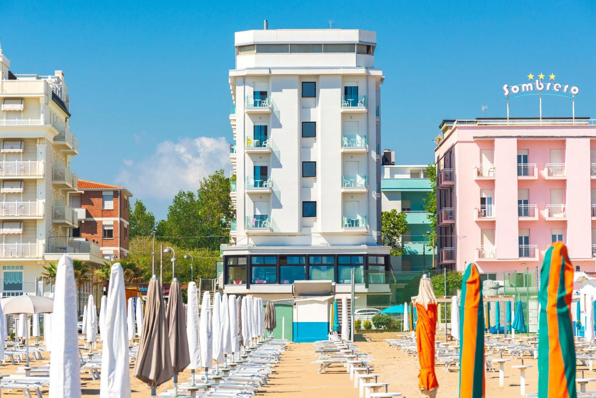 Grand Meeting Hotel Rimini Exteriör bild