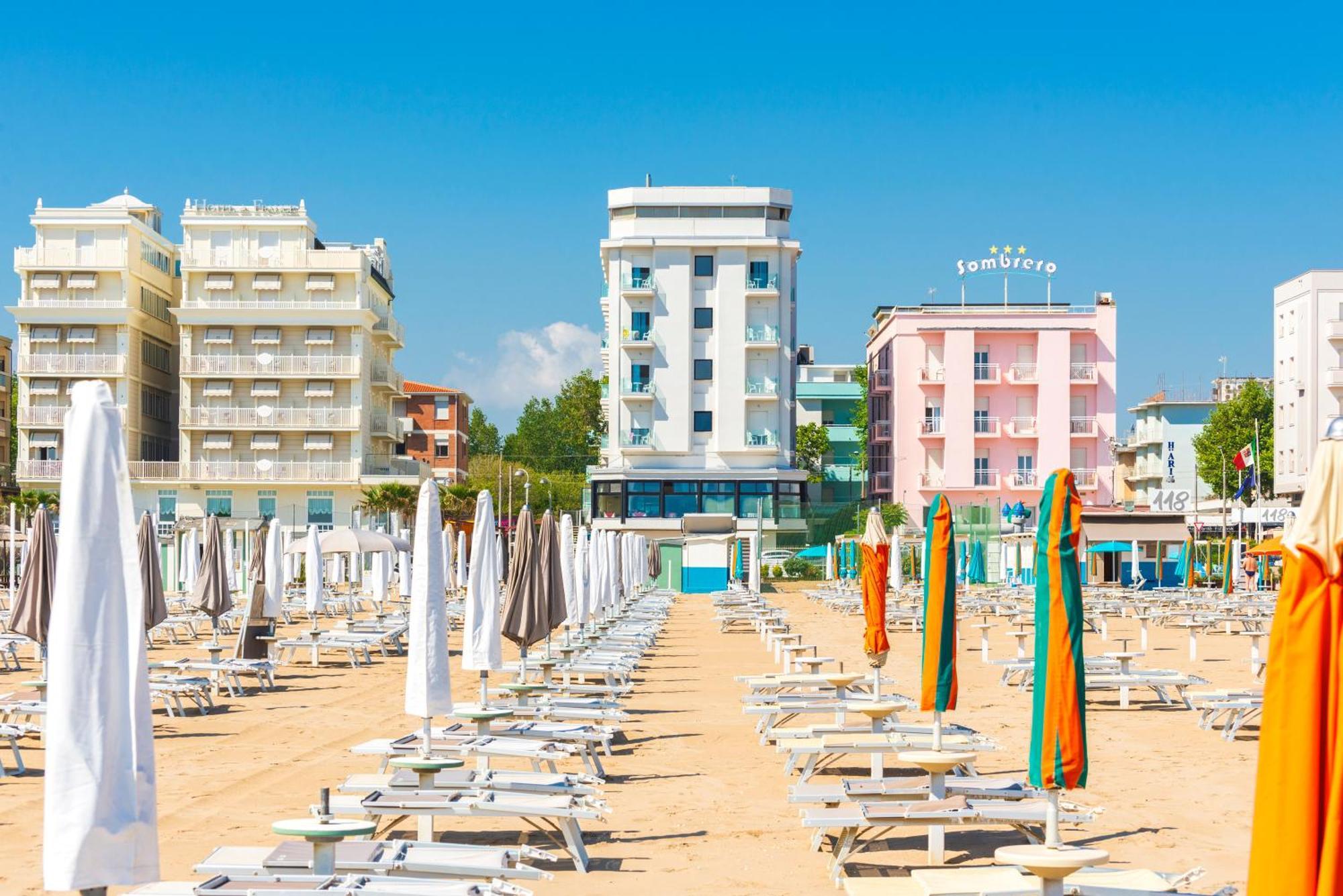Grand Meeting Hotel Rimini Exteriör bild
